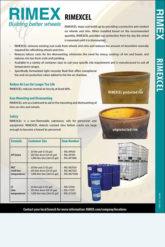RIMEXCEL Brochure