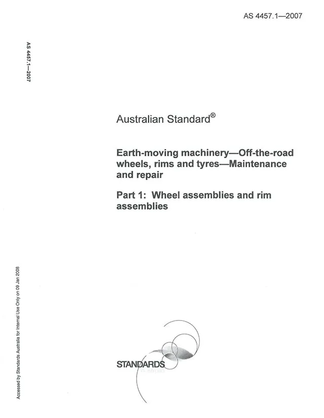 Australian Standard 4457.1 Guidelines