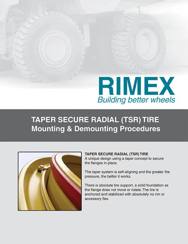 TSR Tire Mounting & Demounting Procedures